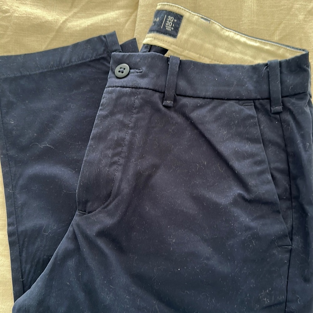 Abercrombie & Fitch - Chino Pants, 30x30 in Navy